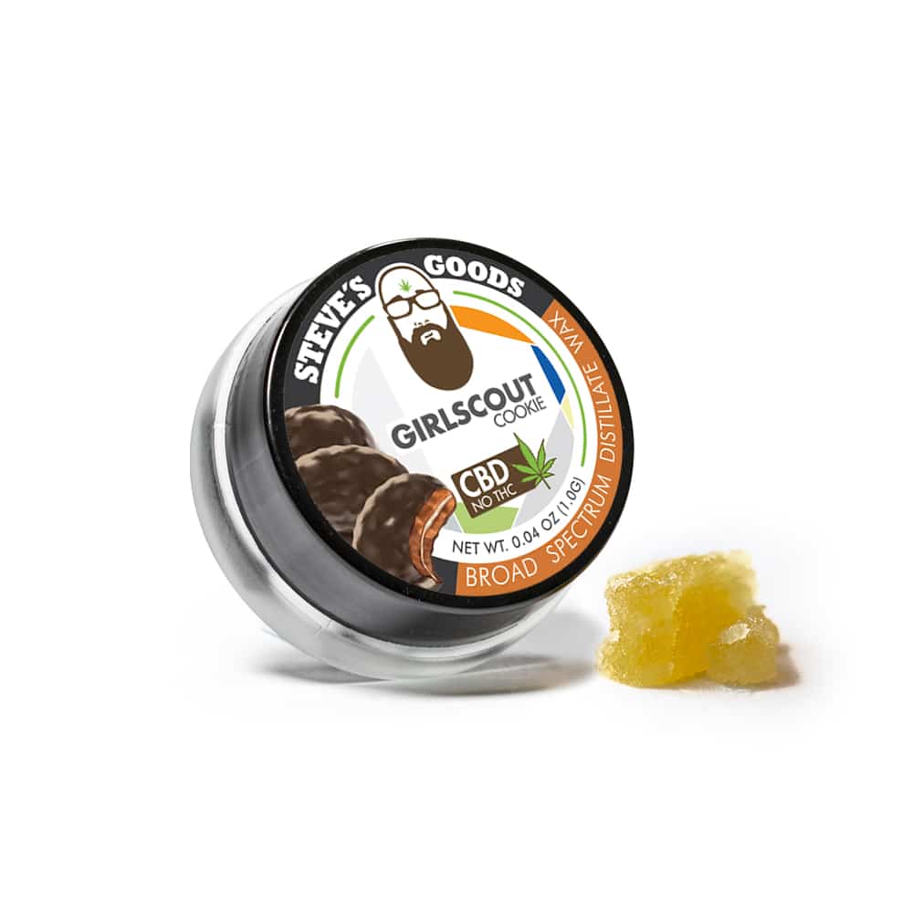 Girl Scout cookies cbd wax