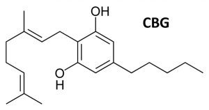 cannabigerol-cbg-molecule