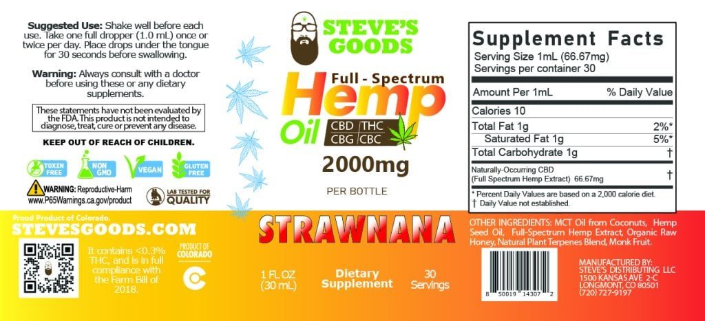 strawnana-2000mg-cbd-hemp-oil-label